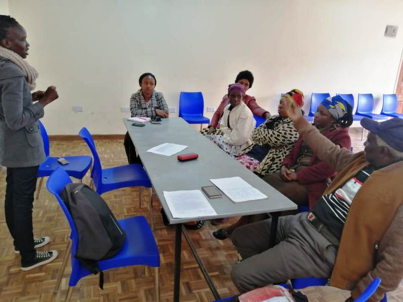 Community Health Volunteers June 2019 Meeting.