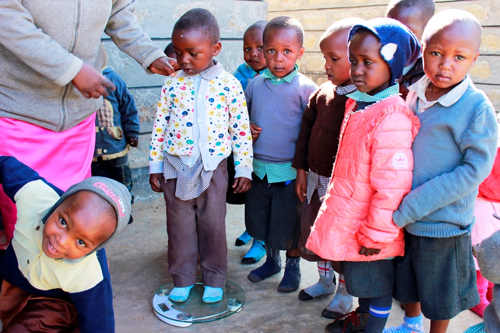 Under 5s Medical outreach- Kandenye Village. 21/1/2020