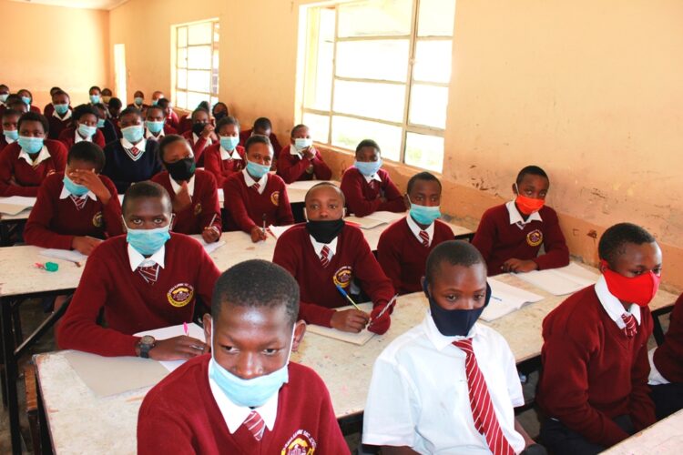 27/1/2021: Teenage Mentorship; Njenga Karume Secondary School.