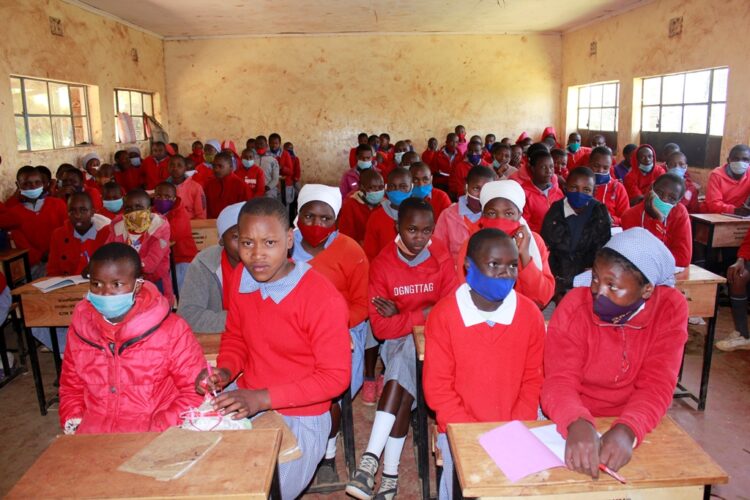 3/3/2021: Teenage Mentorship – Kiambiriria Primary.