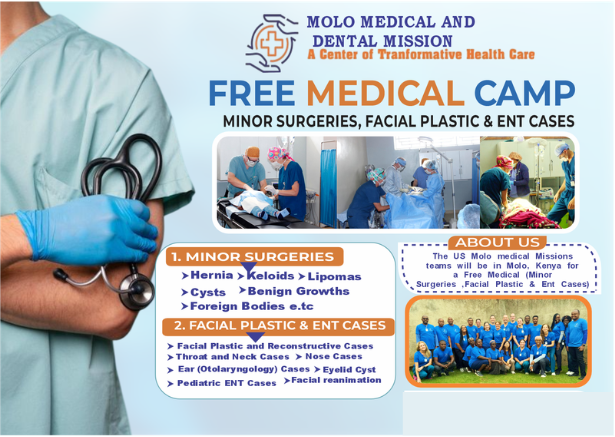 UPCOMING MEDICAL MISSIONS TRIP TO KENYA : 21st to 23rd January 2026.