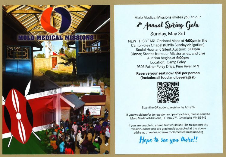 Molo Medical Missions 4th Annual Spring Charity Gala (2026) – Sunday, May 3rd at 4.00pm.